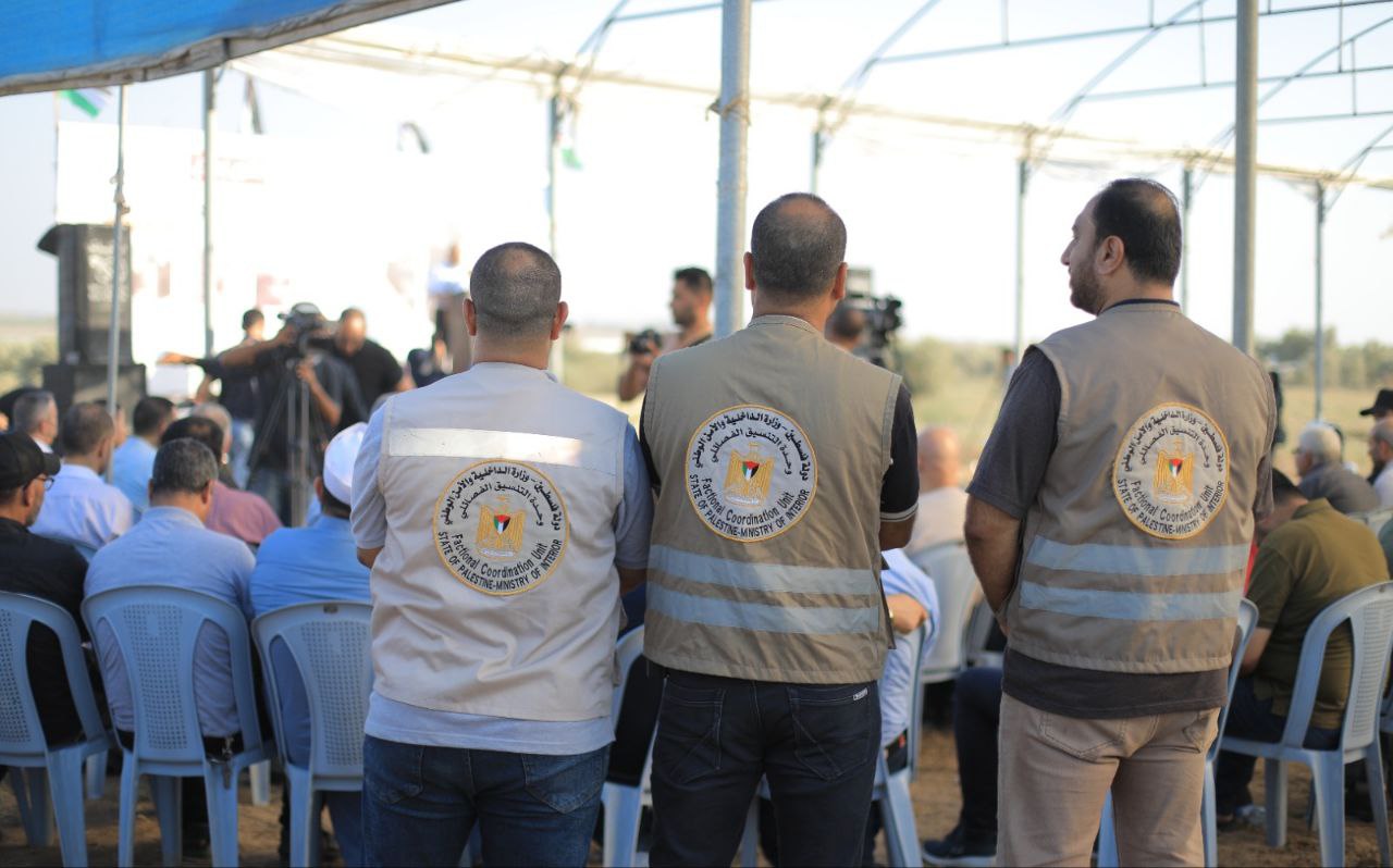 أجهزة "الداخلية" تُساند المشاركين في فعالية ذكرى "إحراق الأقصى" شرق غزة