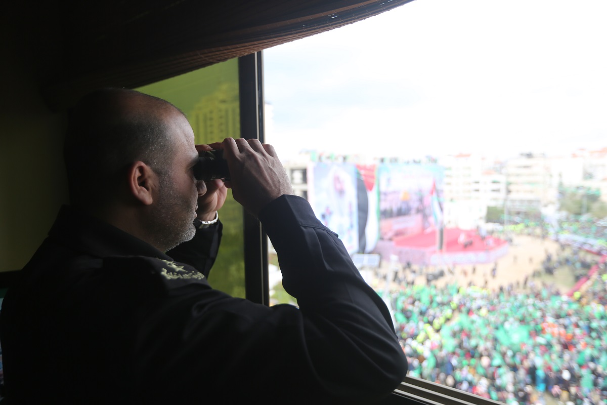 الداخلية تؤمن مهرجان انطلاقة حركة حماس