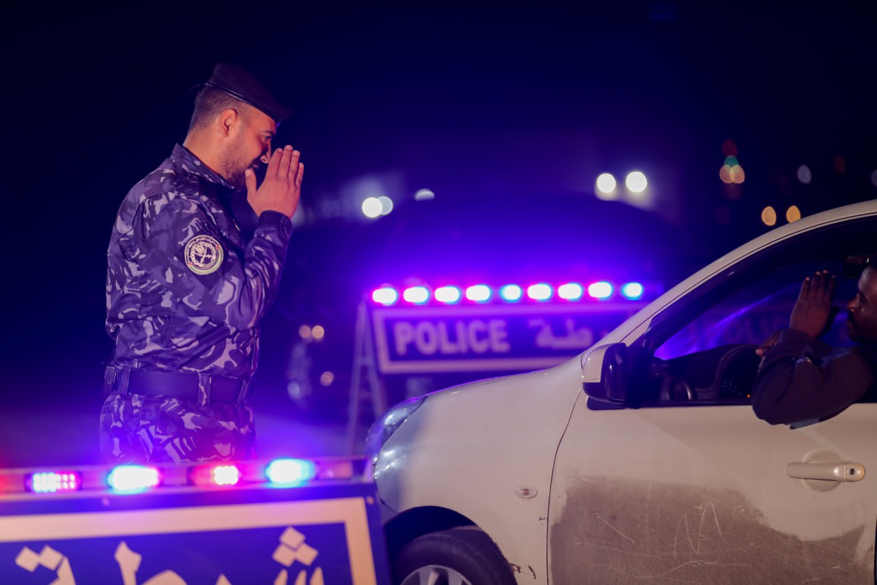 يوم عمل رمضاني لشرطة التدخل وحفظ النظام "نقطة السودانية" شمال غزة