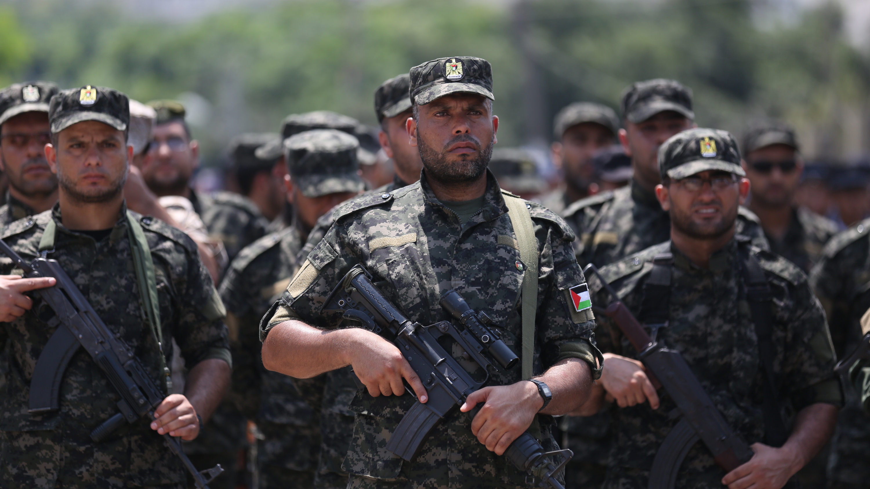 الداخلية تُنظم استعرضاً عسكرياً تضامناً مع المسجد الأقصى