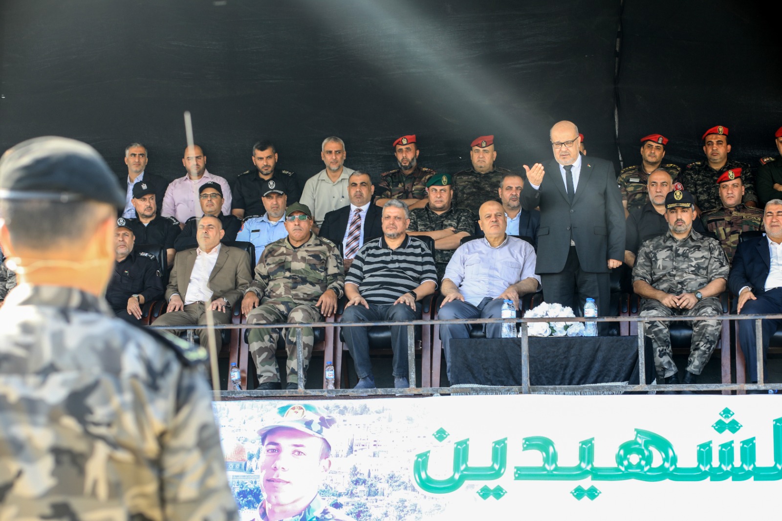 مديرية التدريب تُخرج عددًا من الدورات التدريبية فوج الشهيدين (عابد والعلاونة)