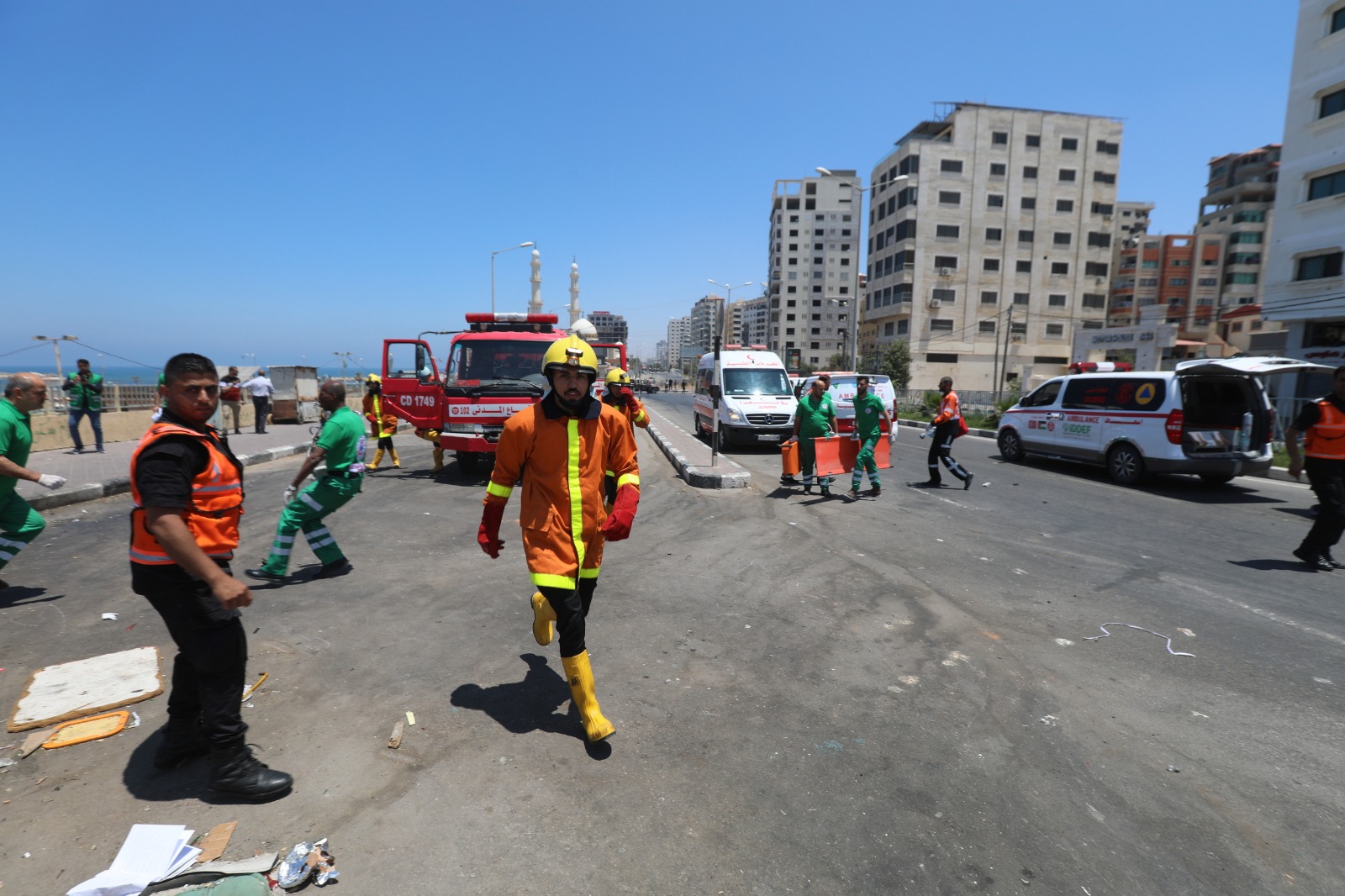 مناورة اختبار جـهوزية الأجهزة الأمنية والشرطية للتعامل مع حالات الطوارئ