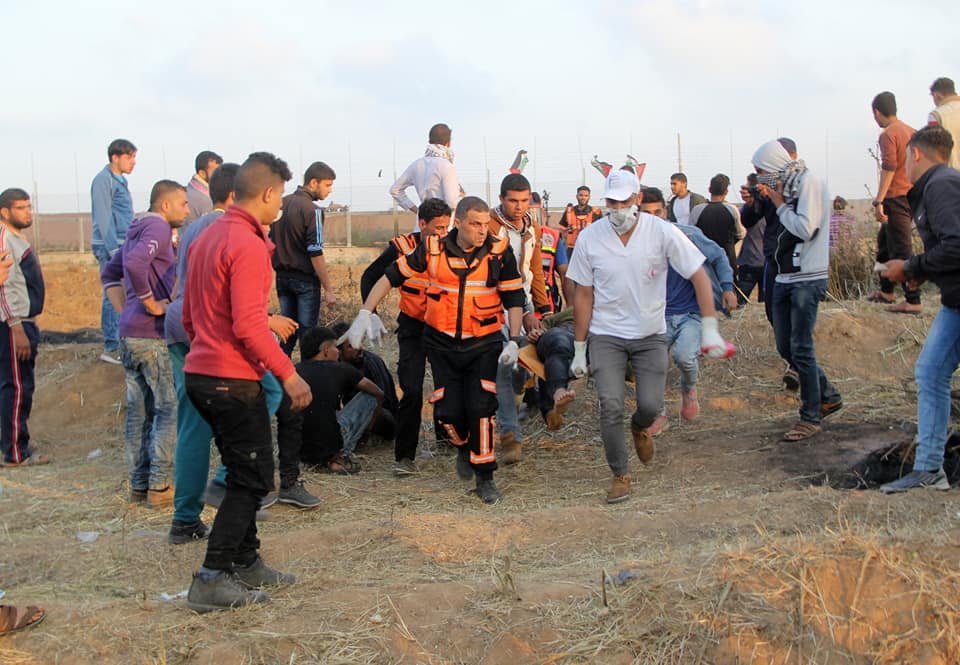 الداخلية في الميدان - الجمعة الخامسة من " مسيرات العودة الكبرى "