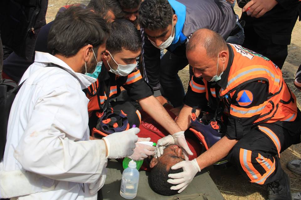 الداخلية في الميدان - الجمعة الخامسة من " مسيرات العودة الكبرى "