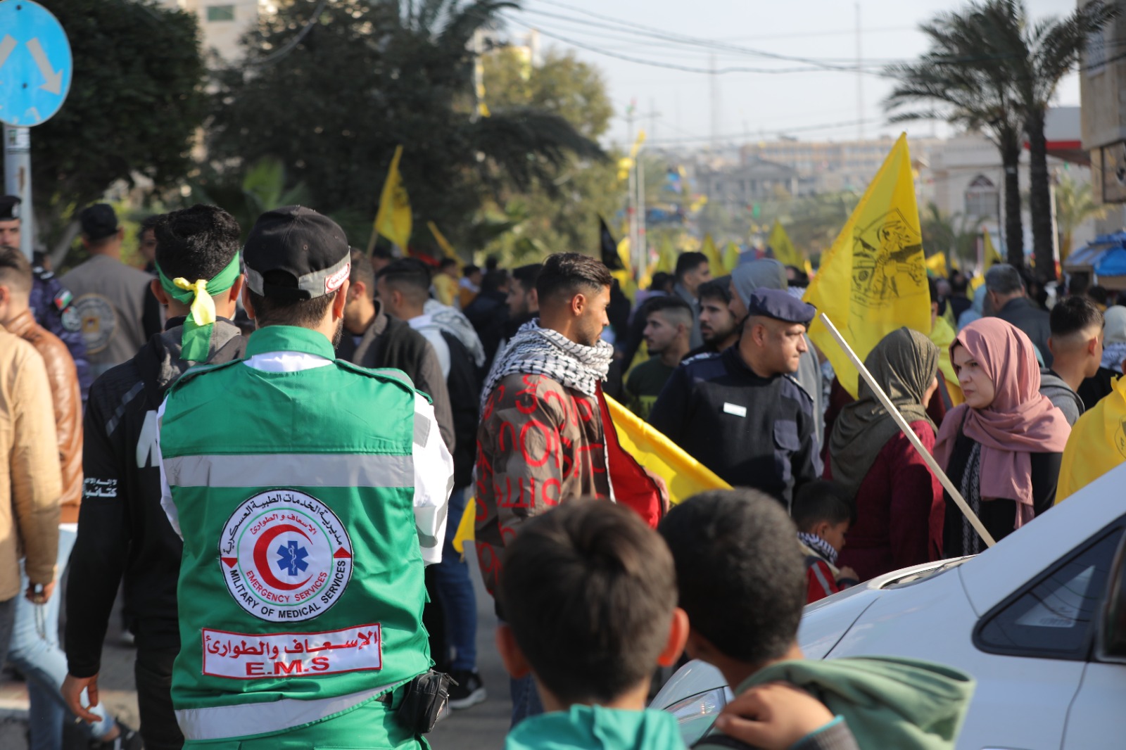 "أجهزة الداخلية" تؤمن مهرجان انطلاقة "فتح" بغزة