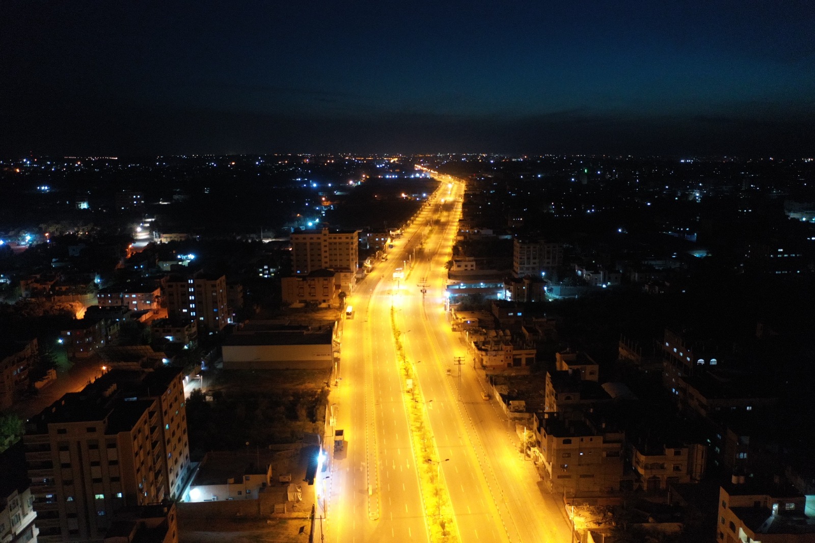 سريان الإغلاق الشامل وحظر التجوال في قطاع غزة  