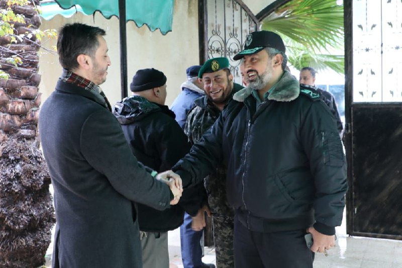 قيادة الداخلية تزور عائلة الوزير الشهيد سعيد صيـام