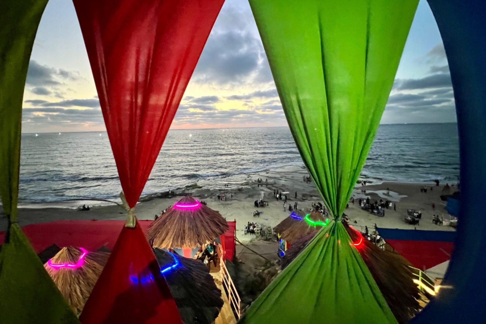 أجواء الصيف في غزة 