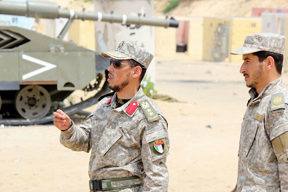 تدريبات دورة قادة السرايا الرابعة بقوات الأمن الوطني