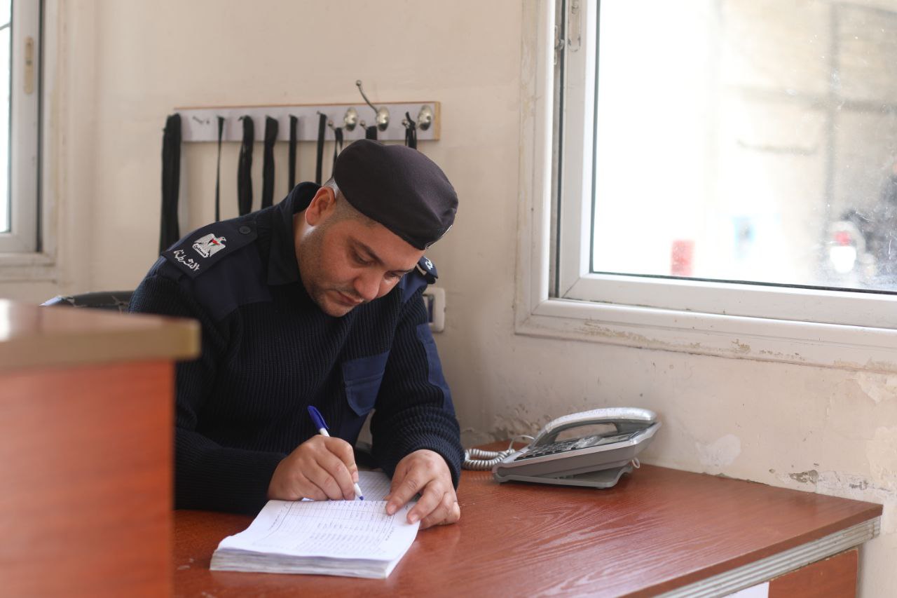 يوم عمل رمضاني برفقة طاقم مركز شرطة بيت لاهيا