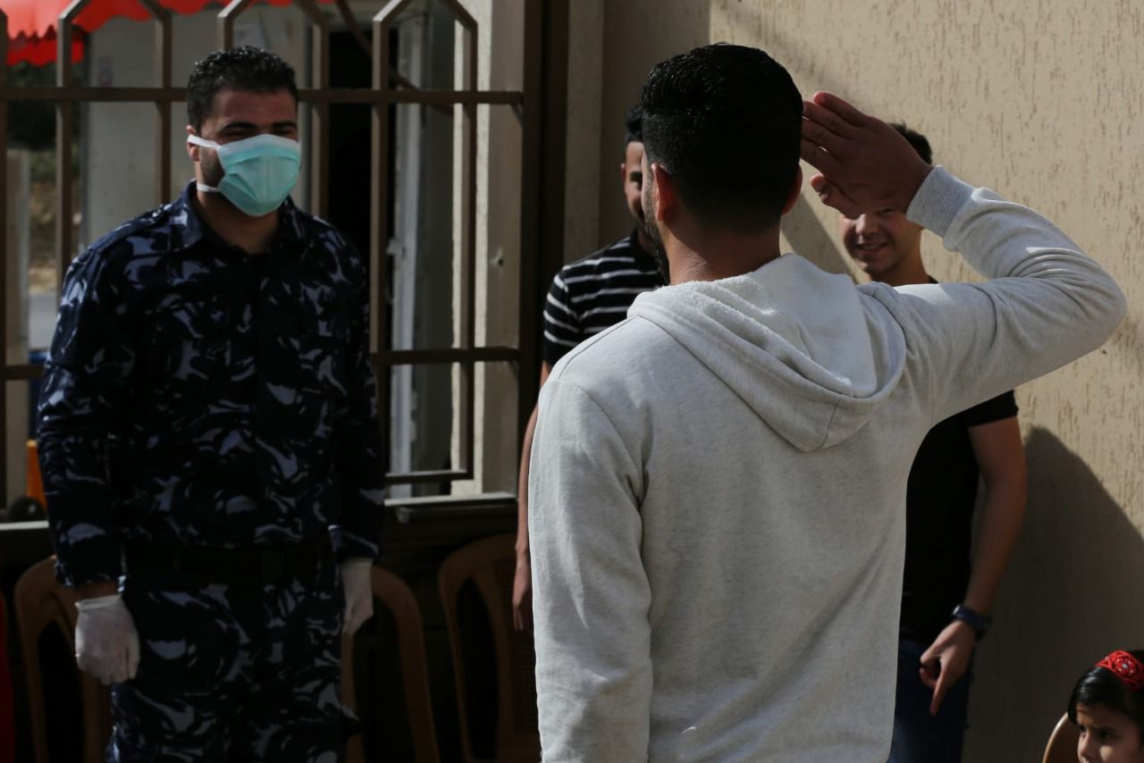 إنهاء الحجر الاحترازي للمستضافين بمركز "مسقط" بخانيونس