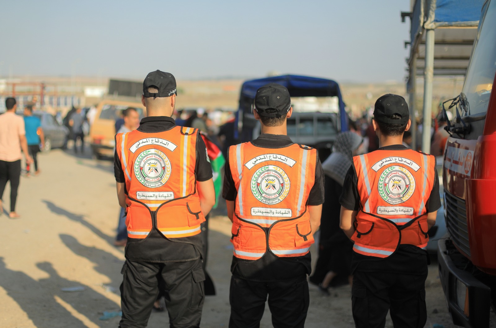 أجهزة "الداخلية" تُساند المشاركي في فعالية ذكرى "إحراق الأقصى" شرق غزة