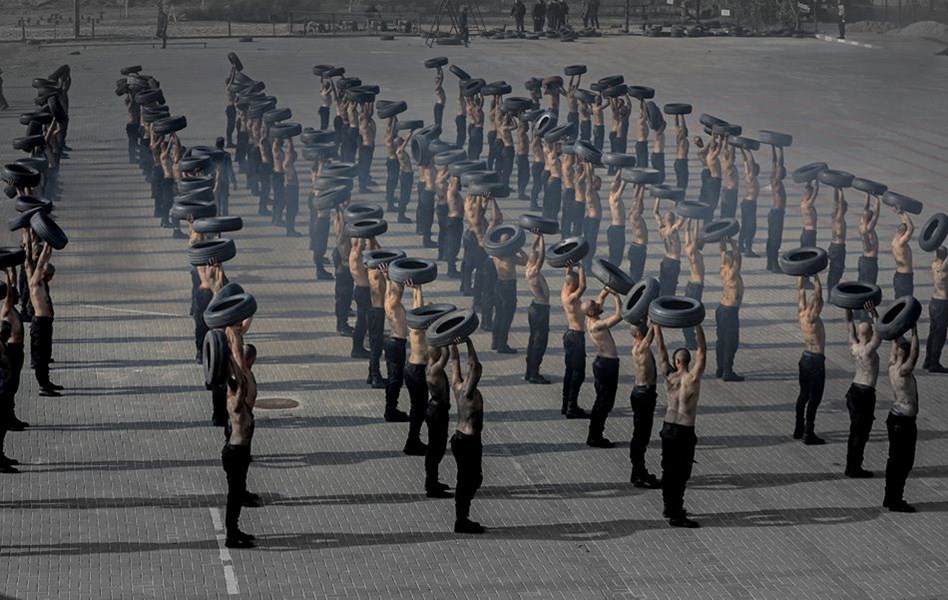 تدريبات "فتح الميدان" لدورة المستجدين الألف في مديرية التدريب