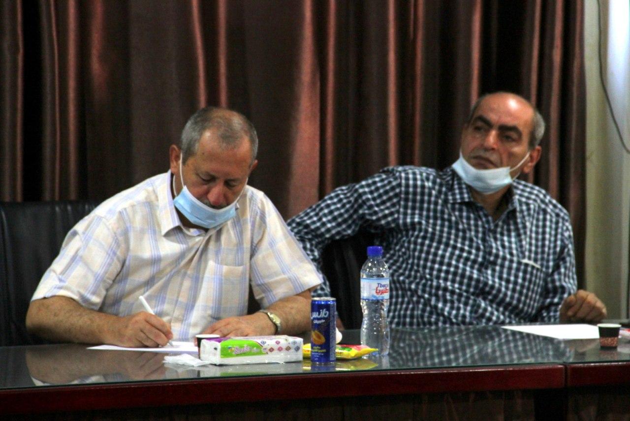 لقاءات وكيل وزارة الداخلية والأمن الوطني مع الفصائل وشرائح مجتمعية حول مستجدات مواجهة فيروس كورونا