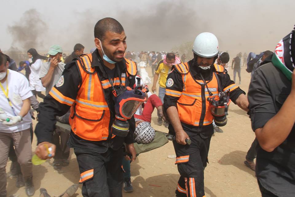 الداخلية في الميدان - الجمعة الرابعة من " مسيرات العودة الكبرى "