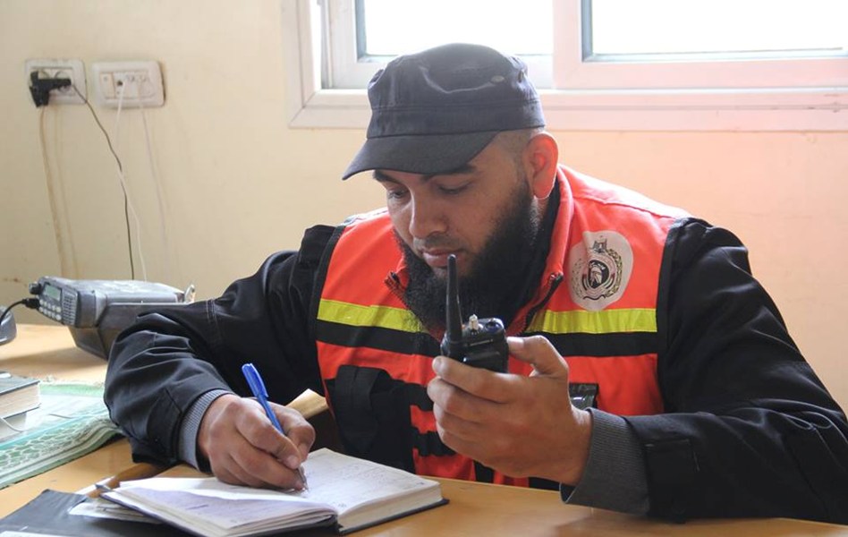 وزارة الداخلية تؤمن وتسهل حركة الجماهير في مسيرات العودة	