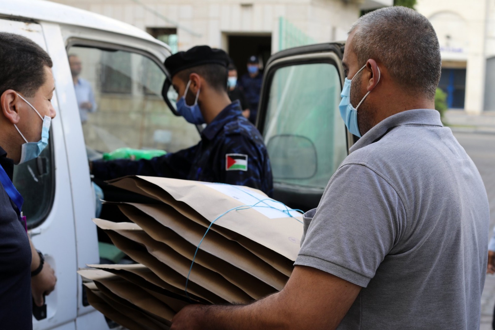 تأمين الشرطة لامتحانات الثانوية العامة بغزة 2020