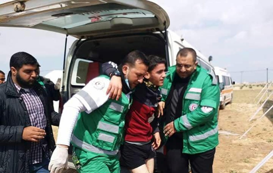 وزارة الداخلية تؤمن وتسهل حركة الجماهير في مسيرات العودة	