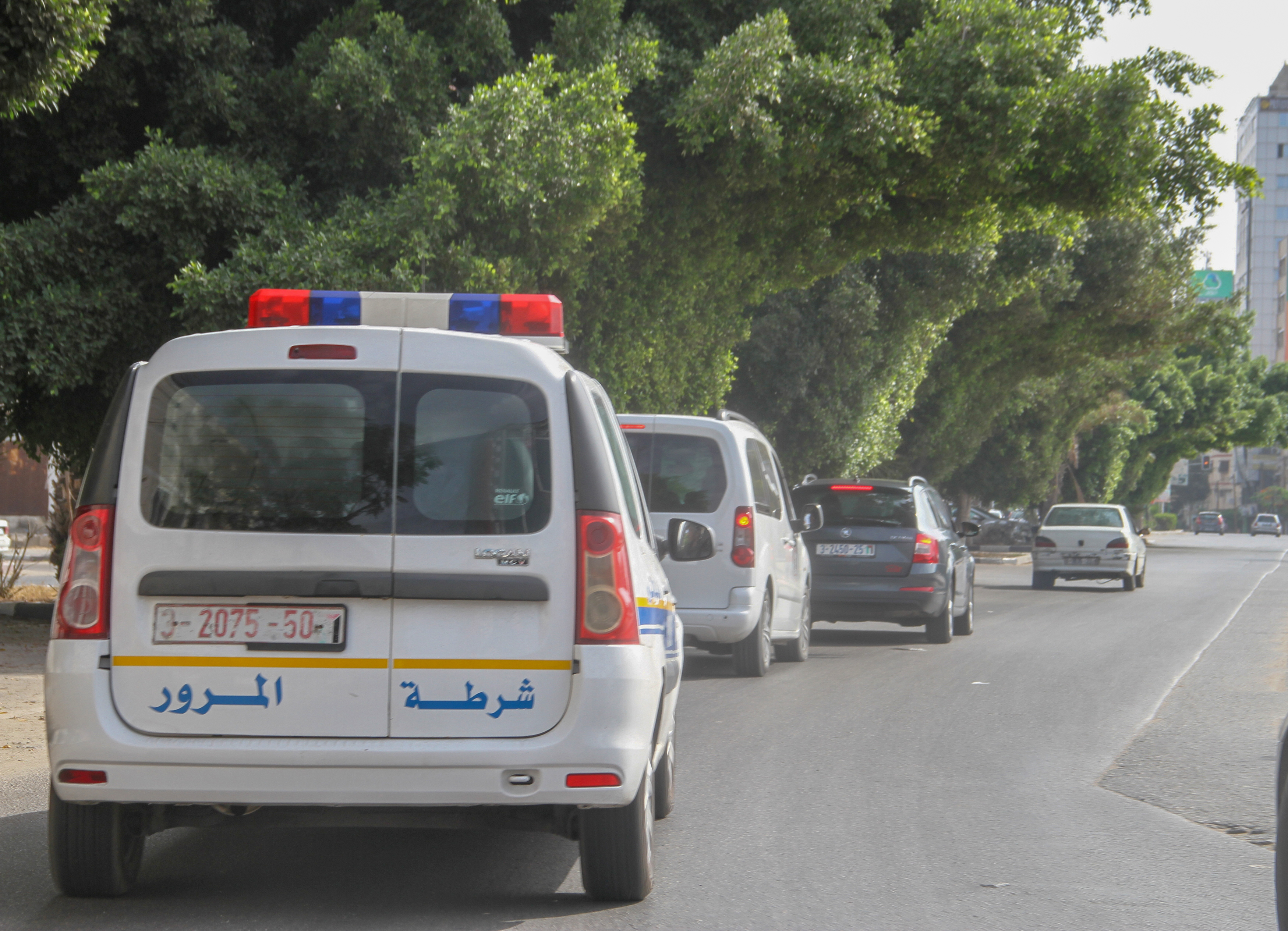 تأمين الأجهزة الأمنية لعقد امتحانات الثانوية العامة (إنجاز 2018)