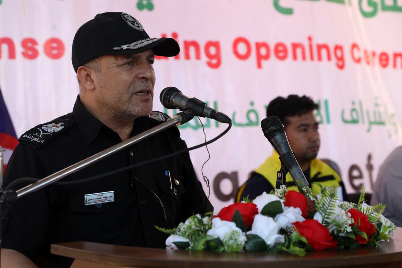 "الدفاع المدني" يفتتح مركزاً جديداً في "بني سهيلا" شرق خانيونس