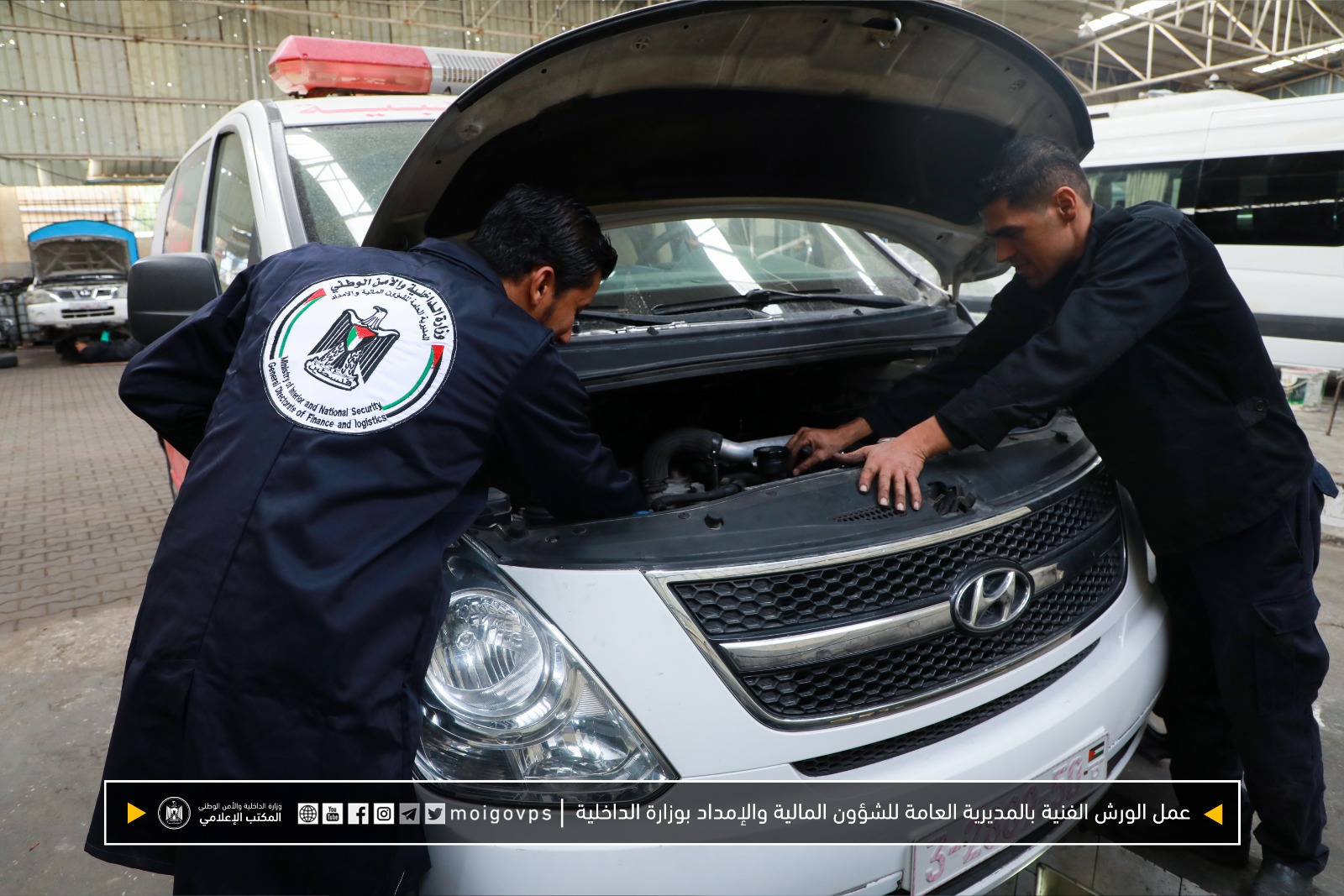 تقرير مصور "الوُرش الفنية".. تعزيز جودة الخدمة بأجهزة الداخلية