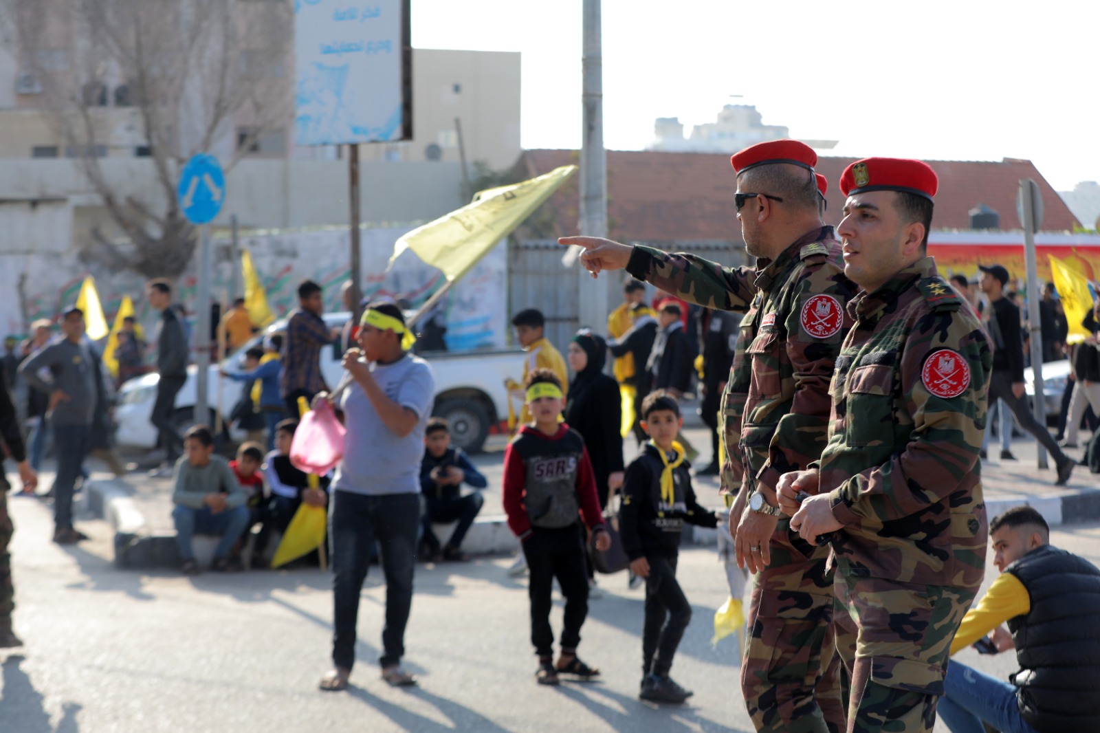 "أجهزة الداخلية" تؤمن مهرجان انطلاقة "فتح" بغزة