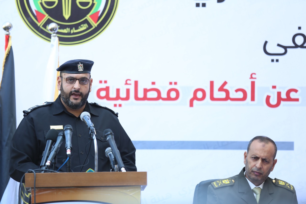 مؤتمر صحفي لإتلاف مواد مخدرة والإعلان عن أحكام قضائية بحق عدد من التجار والمروجين