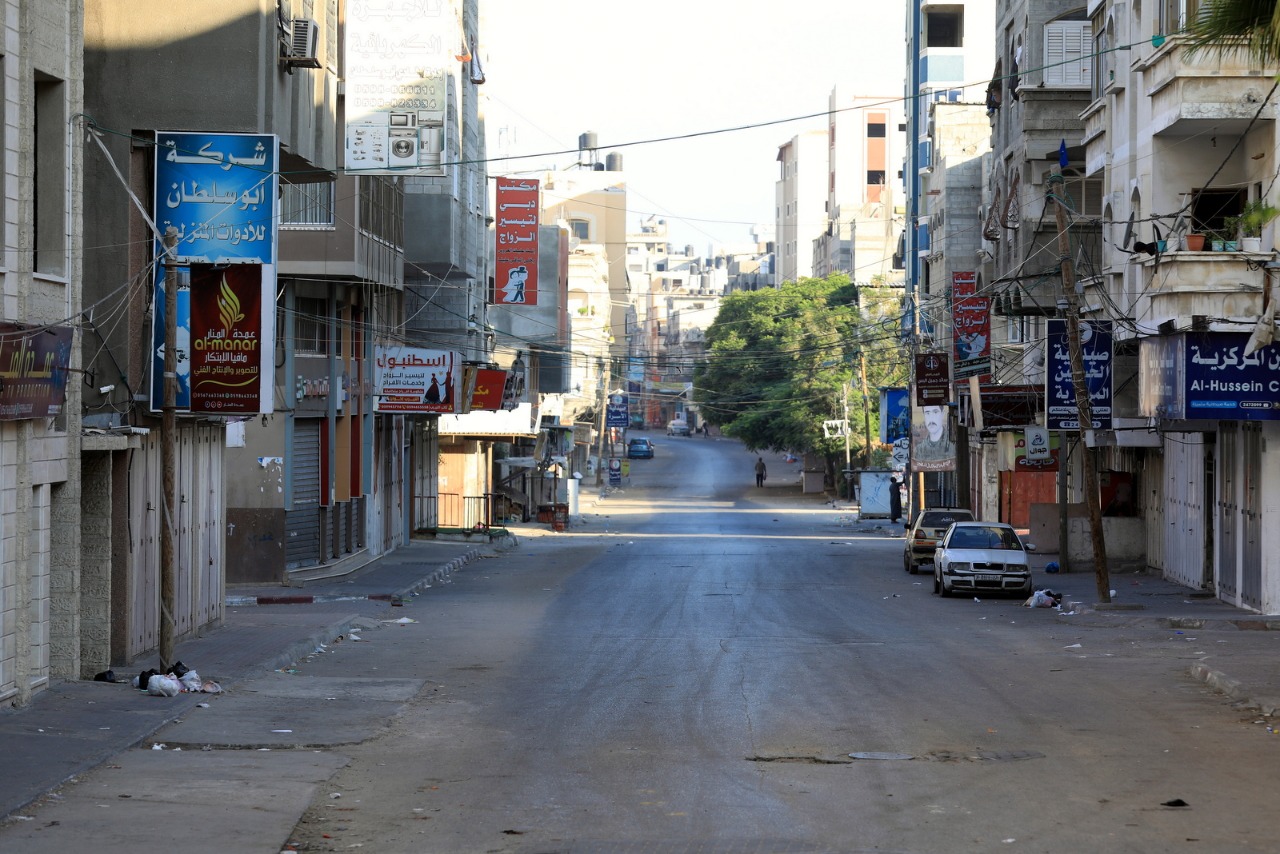 اليوم الخامس من حظر التجول في غزة لمواجهة "كورونا"