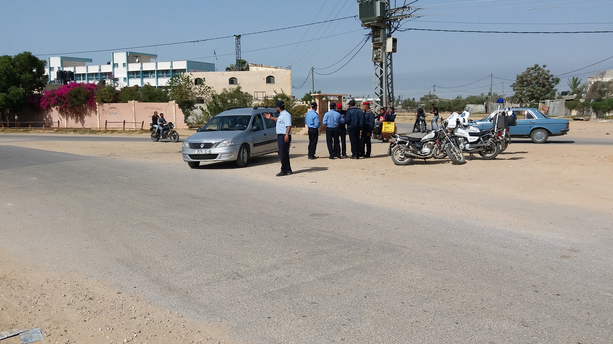 عمل الأجهزة الأمنية في الجمعة الثانية من فعاليات "مسيرات العودة"