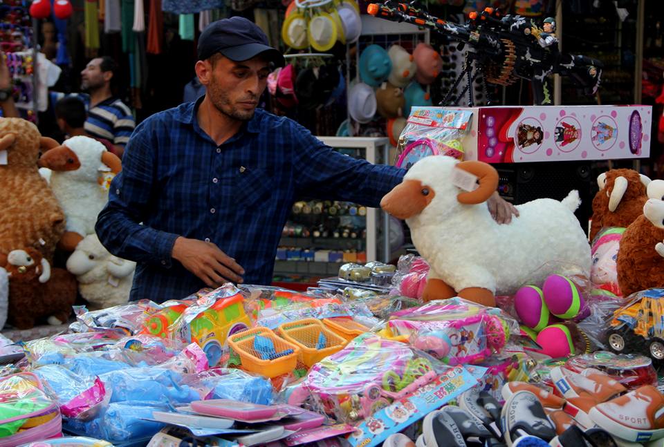  أجواء استقبال المواطنين في غزةلعيد الأضحى المبارك