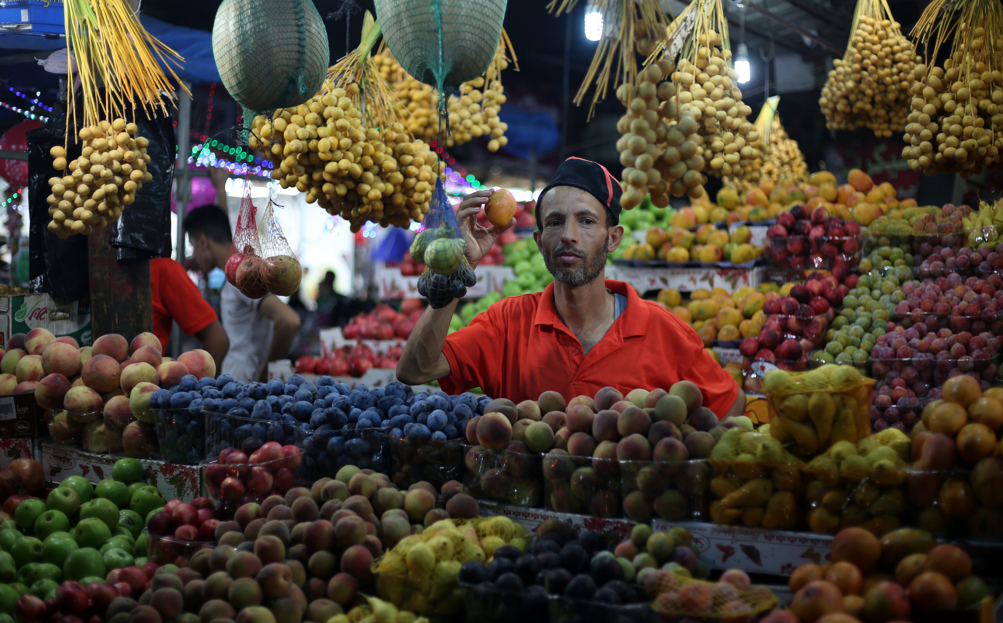  أجواء استقبال المواطنين في غزةلعيد الأضحى المبارك