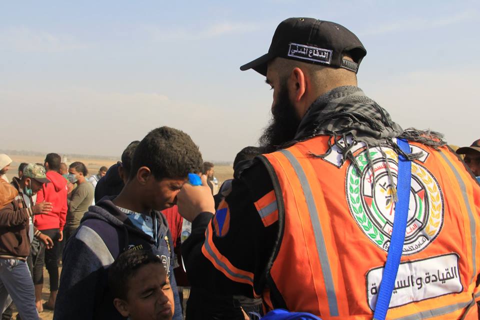 الداخلية في الميدان - الجمعة الخامسة من " مسيرات العودة الكبرى "