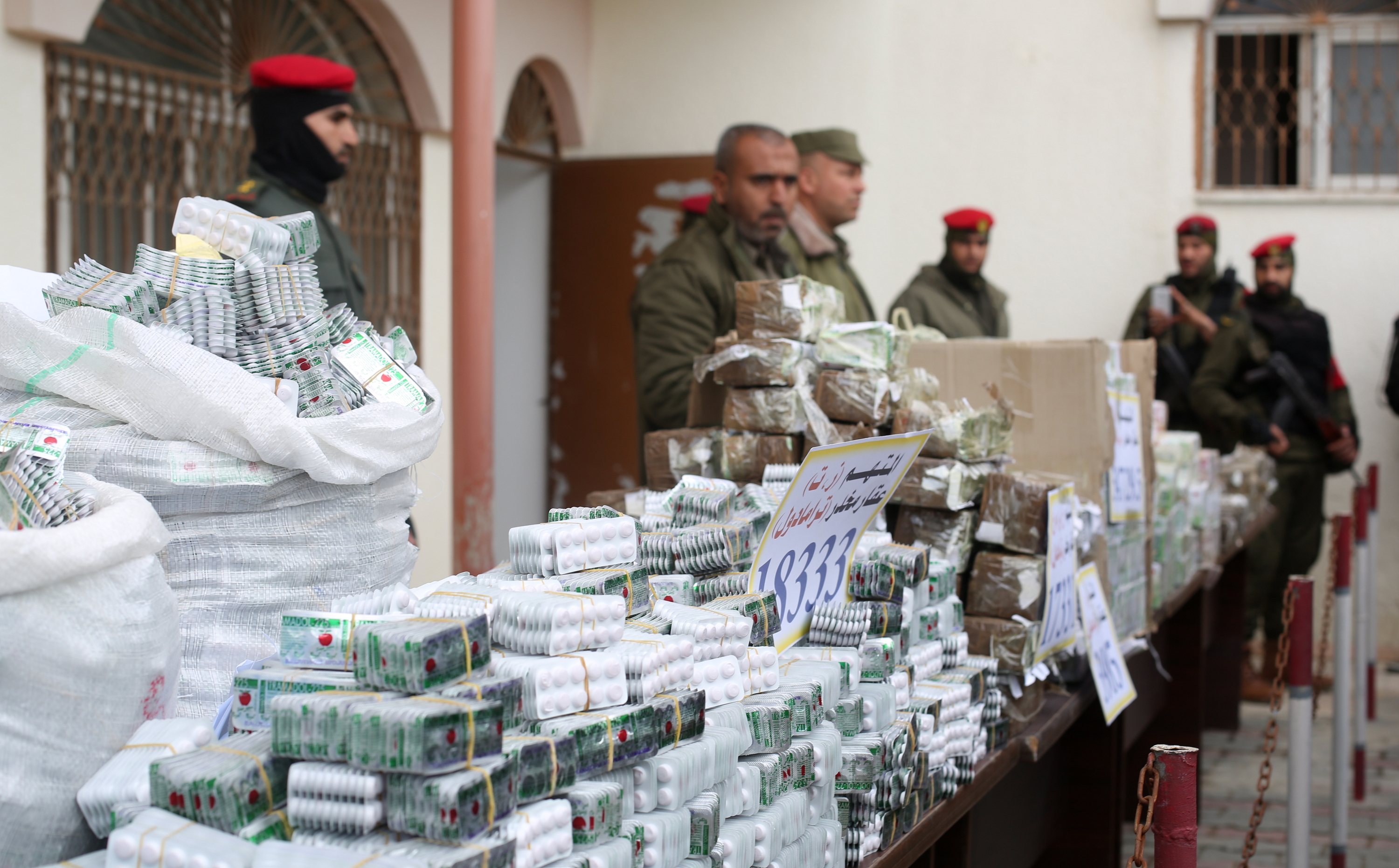 المؤتمر الصحفي لوزارة الداخلية وهيئة القضاء العسكري حول محاكمة تجارة المخدرات