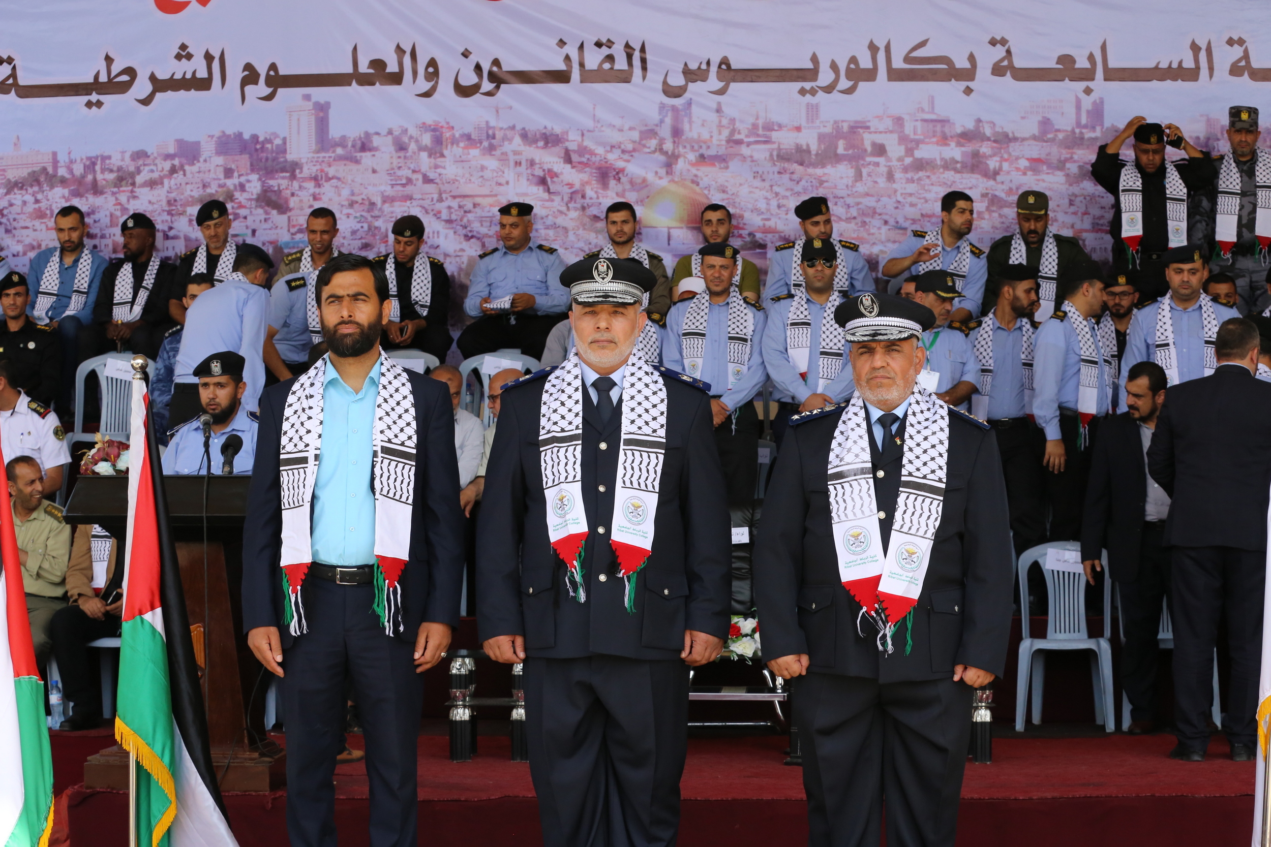 كلية الرباط تُخرّج دفعة البكالوريوس السابعة في القانون والعلوم الشرطية