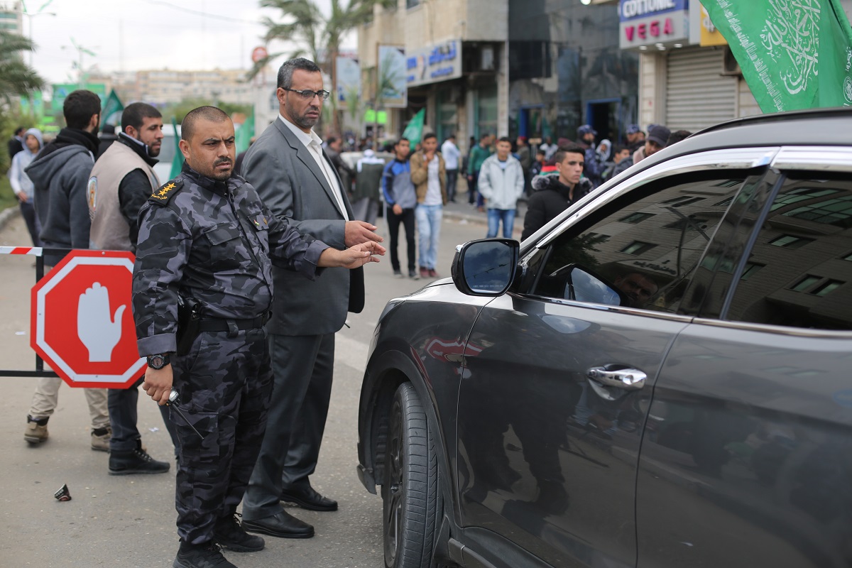 الداخلية تؤمن مهرجان انطلاقة حركة حماس