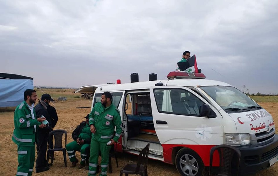 وزارة الداخلية تؤمن وتسهل حركة الجماهير في مسيرات العودة	