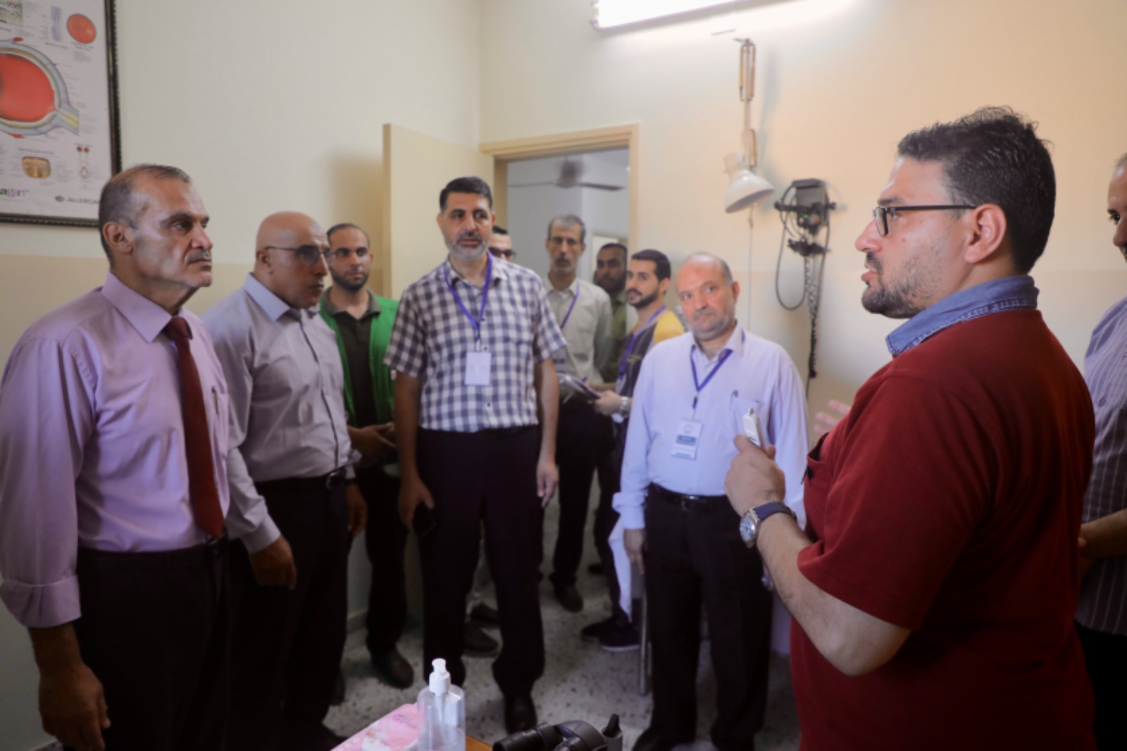 الخدمات الطبية تُطلق مبادرة "تسلم عينك" لفحص العيون لمنتسبي الوزارة وذويهم