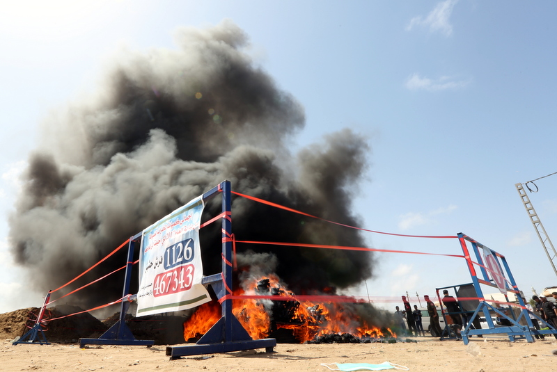 هيئة القضاء العسكري تتلف كمية كبيرة من المواد المخدرة