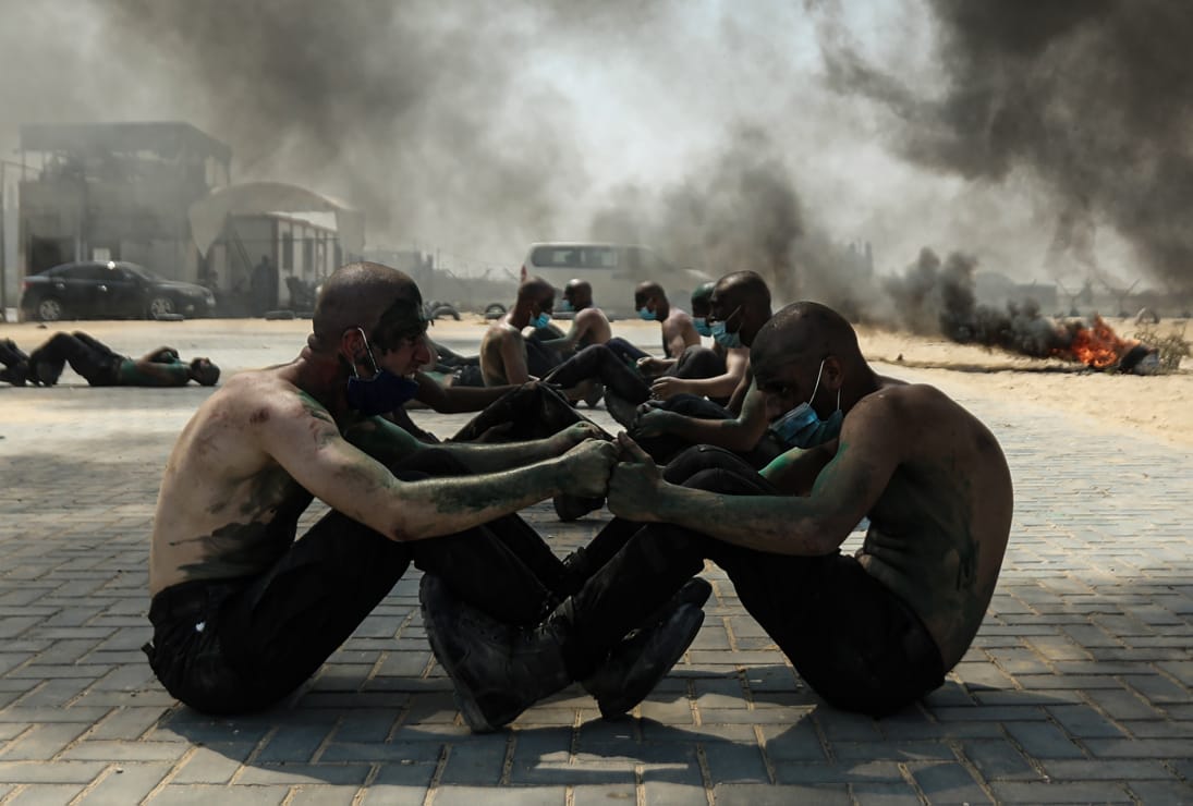 تخريج الدفعة الأولى من العناصر المستجدين على بند التشغيل المؤقت