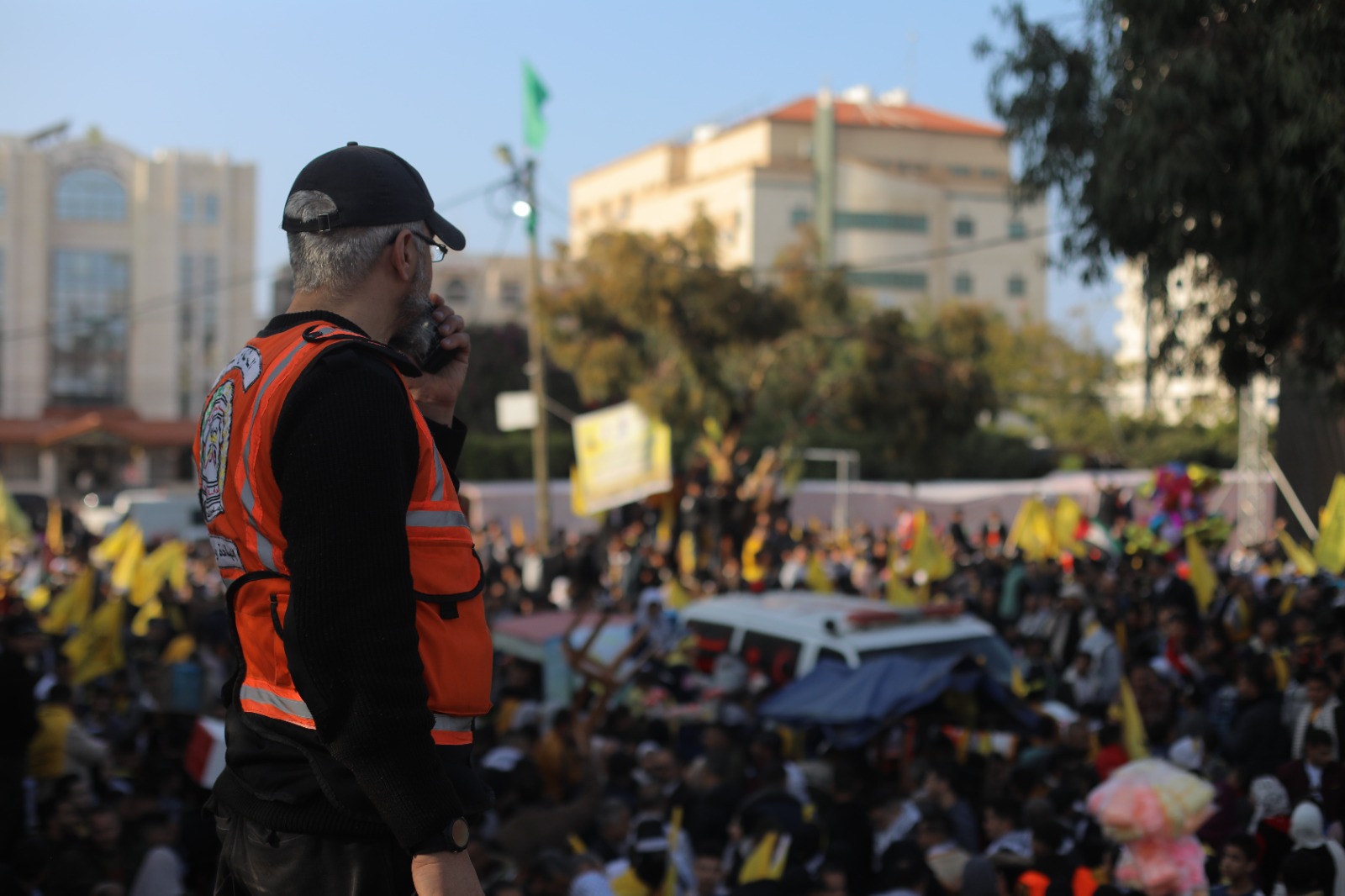 "أجهزة الداخلية" تؤمن مهرجان انطلاقة "فتح" بغزة