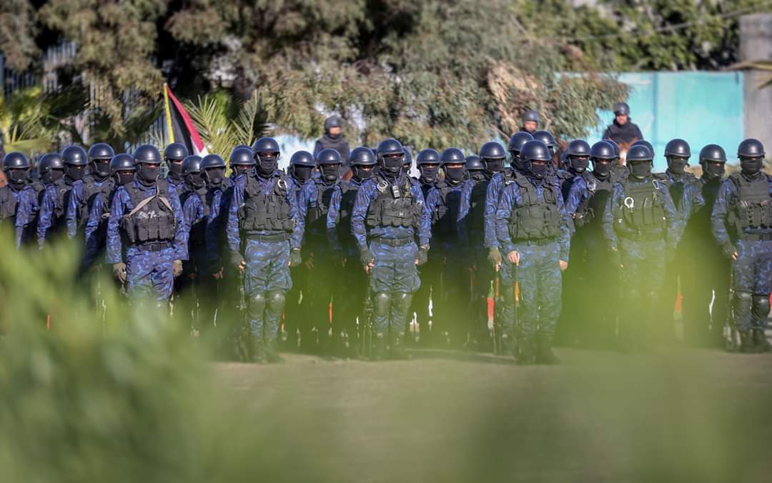 الشرطة تنظم طابور أركان لقواتها في ذكرى "الفرقان"