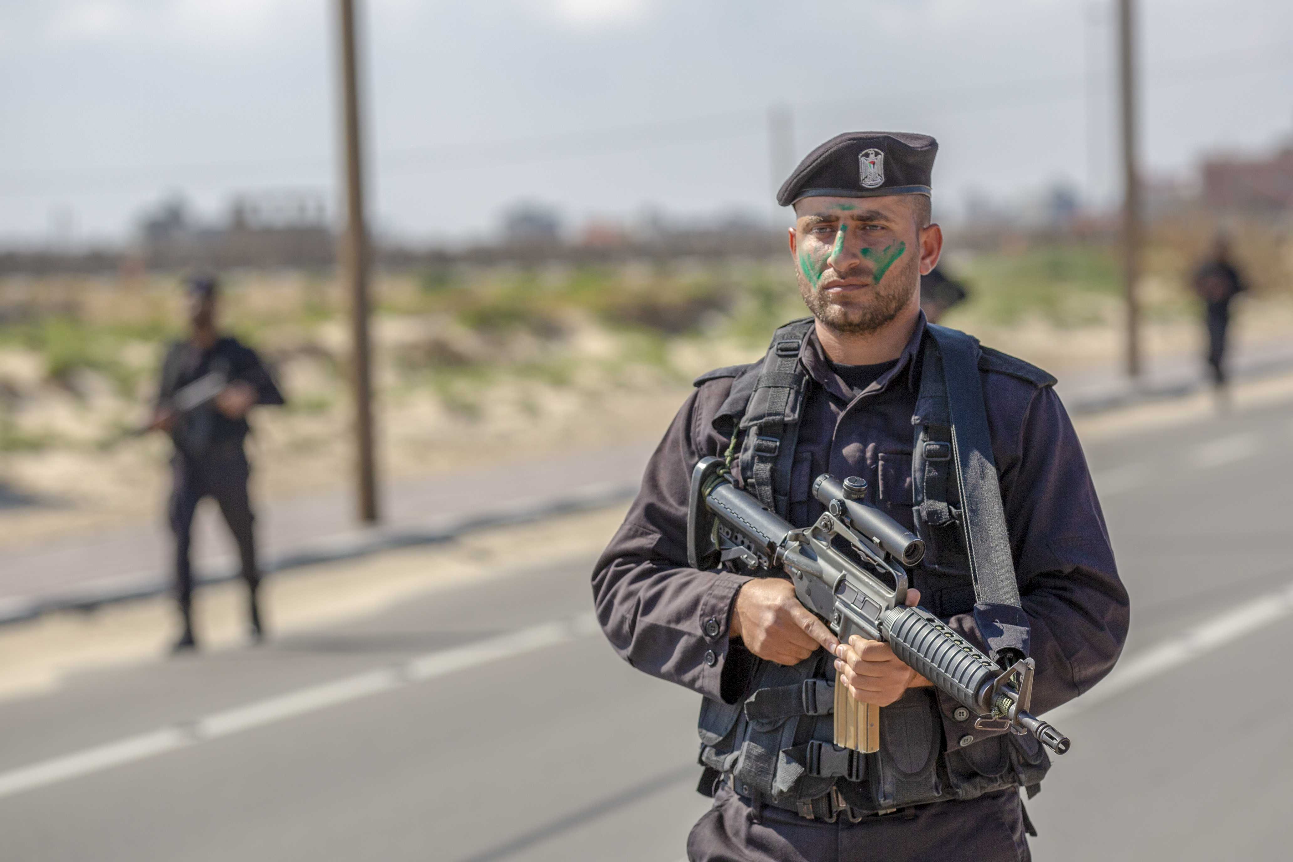 مسير عسكري لسرية الخاصة والمستجدين بمديرية التدريب