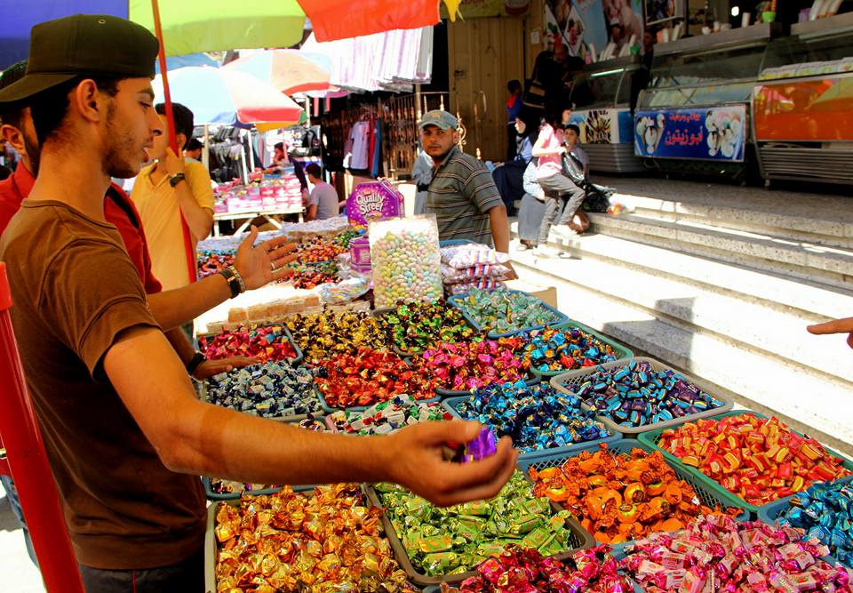  أجواء استقبال المواطنين في غزةلعيد الأضحى المبارك