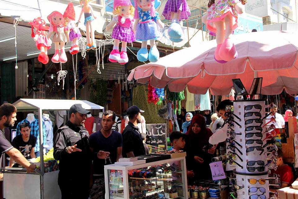  أجواء استقبال المواطنين في غزةلعيد الأضحى المبارك