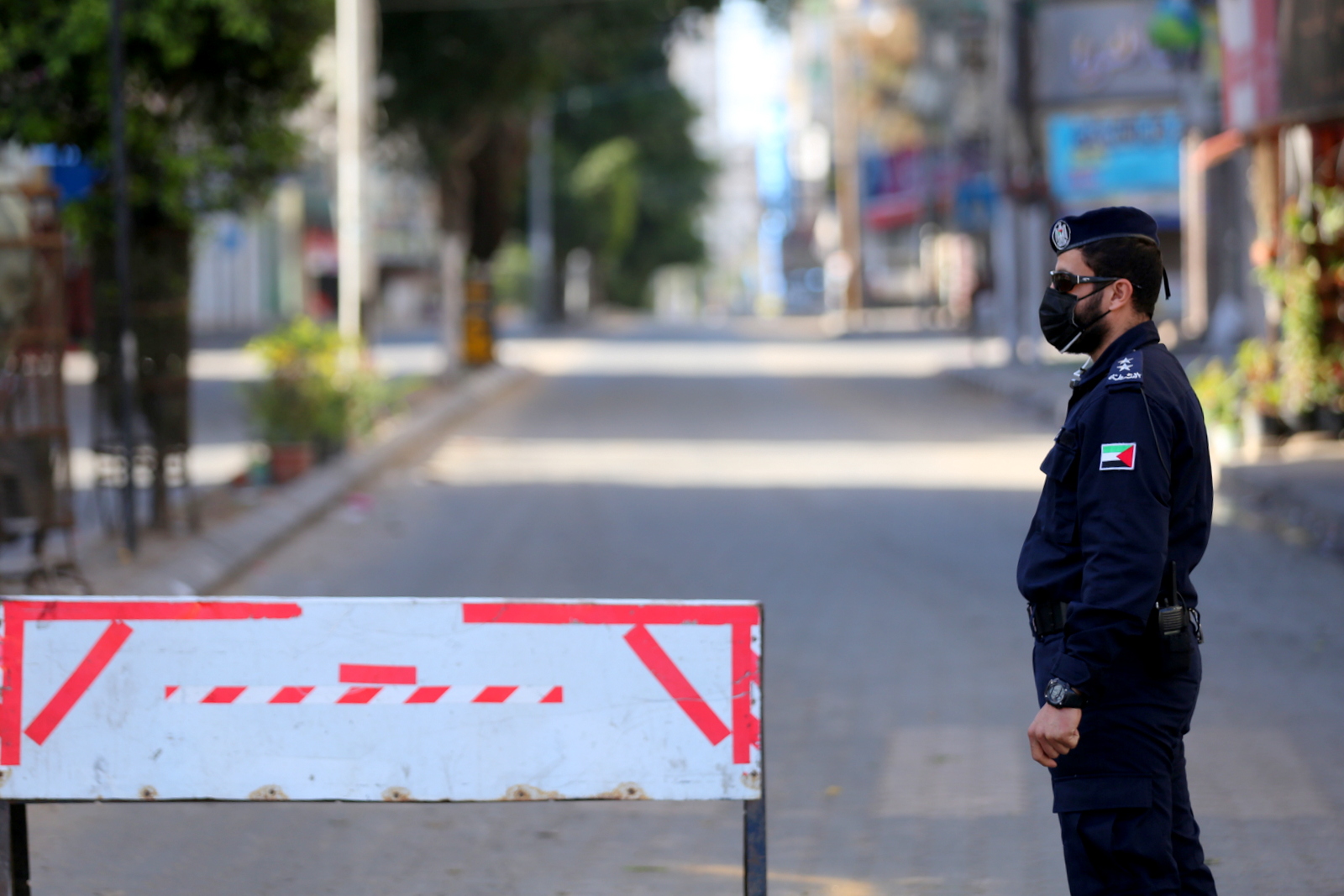 سريان الإغلاق الشامل وحظر التجوال في قطاع غزة  