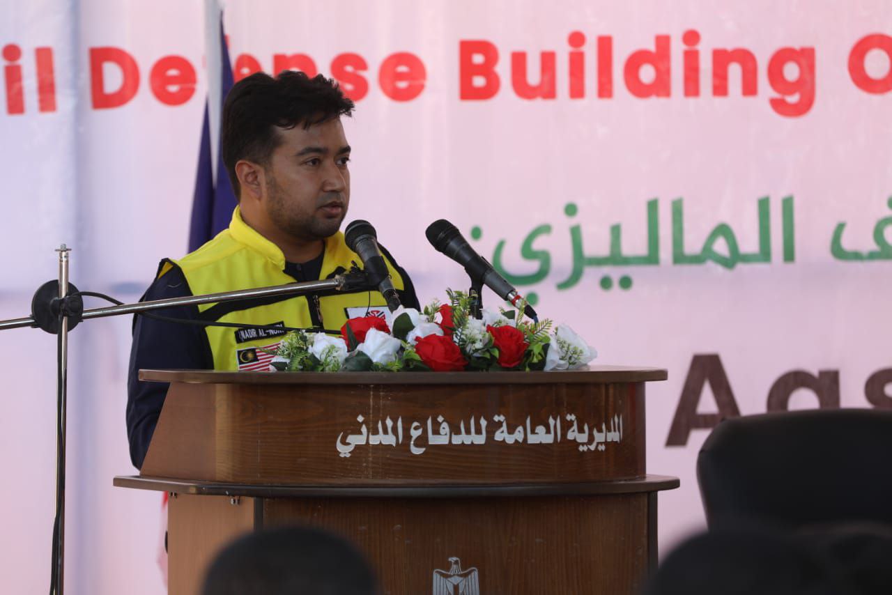 "الدفاع المدني" يفتتح مركزاً جديداً في "بني سهيلا" شرق خانيونس