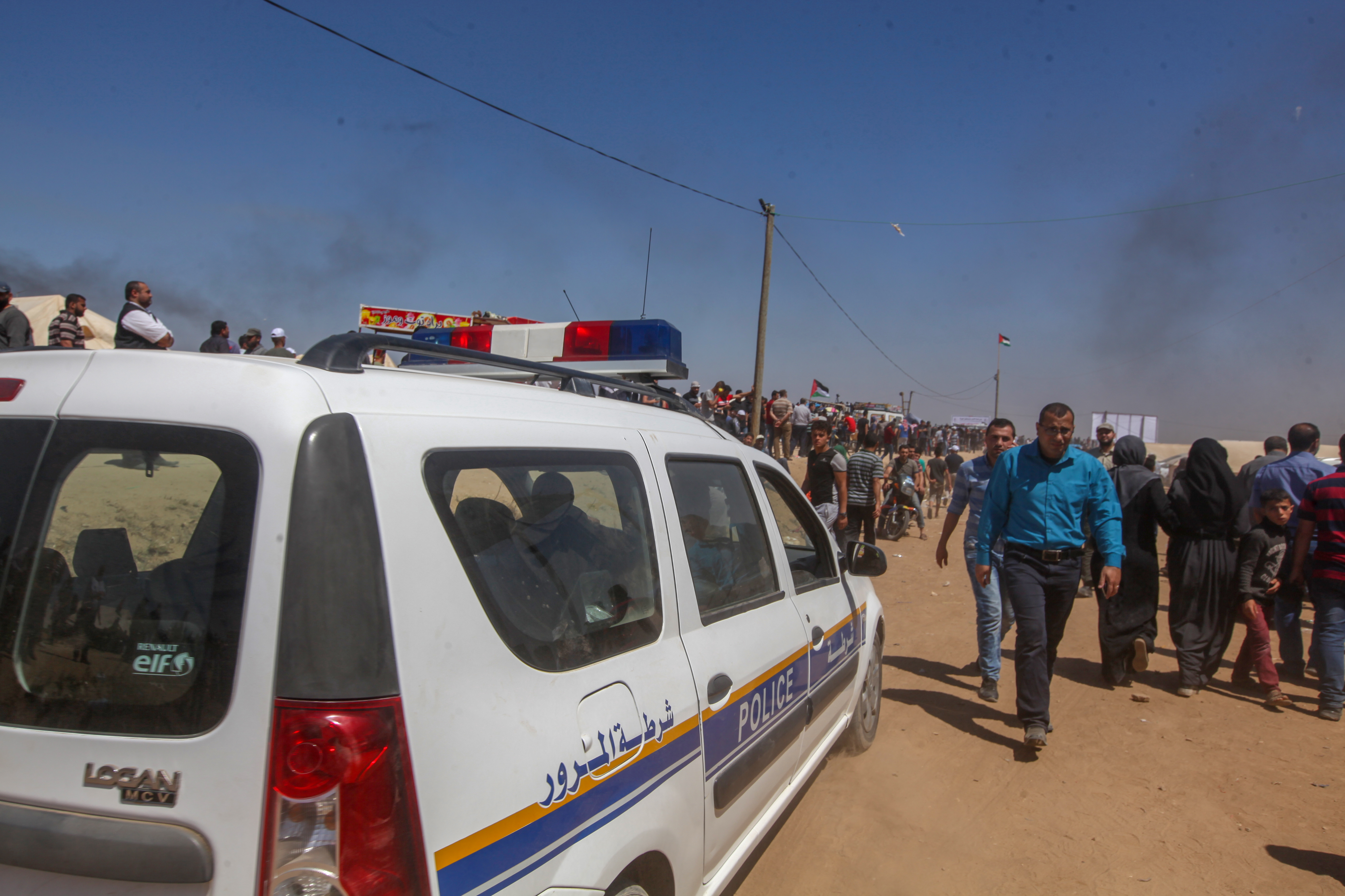 دعم وإسناد أجهزة الداخلية لجماهير مسيرة العودة في ذكرى النكبة