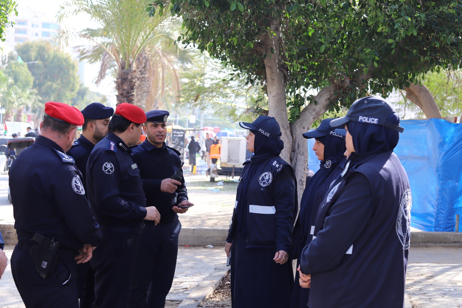 "أجهزة الداخلية" تؤمن مهرجان انطلاقة "فتح" بغزة