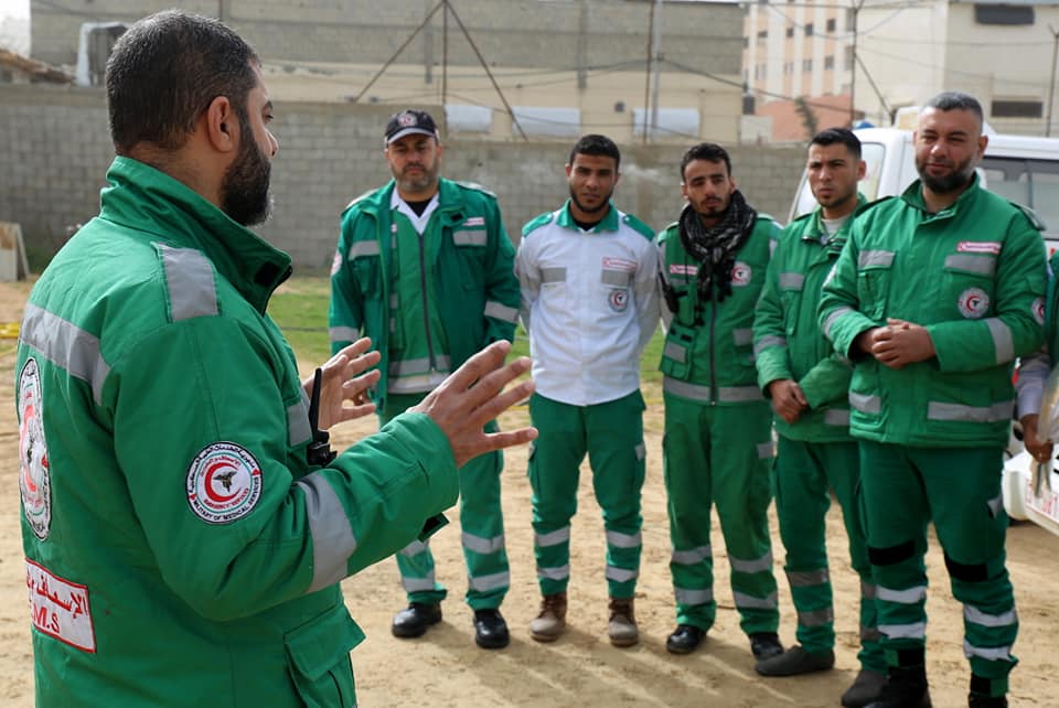 أجهزة الداخلية تُساند جماهير شعبنا المشاركة في مليونية الأرض والعودة