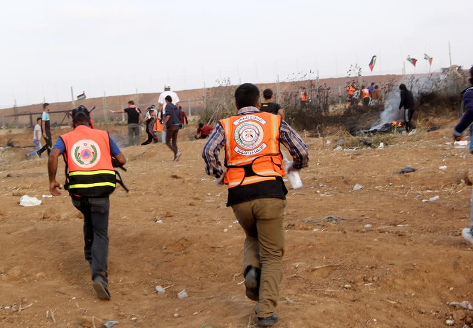 الداخلية في الميدان - الجمعة الخامسة من " مسيرات العودة الكبرى "